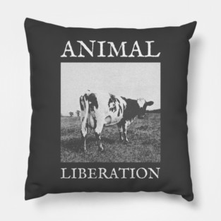 animal liberation front Pillow