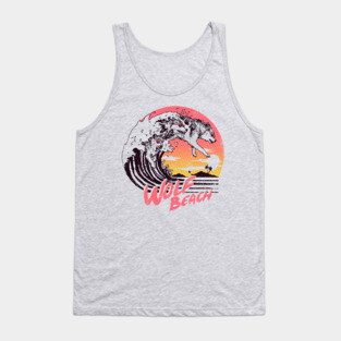 Wolf Beach Tank Top