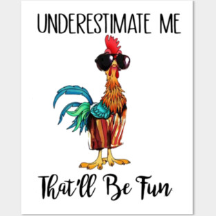 chicken quotes Posters and Art