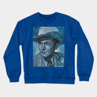 Blue Hank Crewneck Sweatshirt