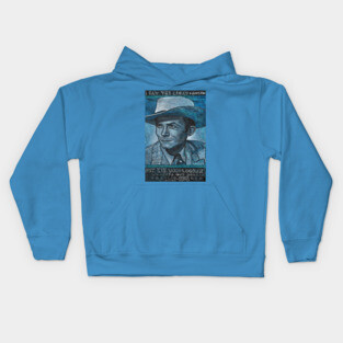 Blue Hank Williams Kids Hoodie