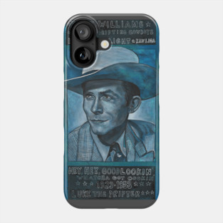 Hank in Blue Phone Case
