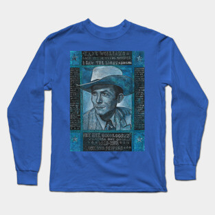 Hank in Blue Long Sleeve T-Shirt