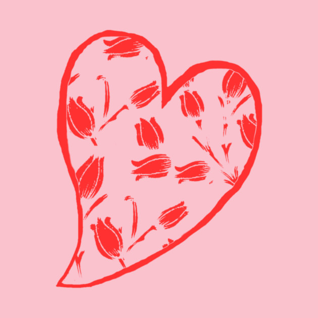Tulip Heart by DonWillisJrArt