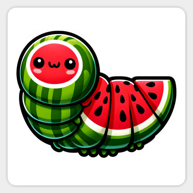 Presenting a Cater-melon for Summertime Cuteness Magnet by Luxinda