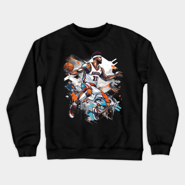Euro Basketball Crewneck Sweatshirt by animegirlnft