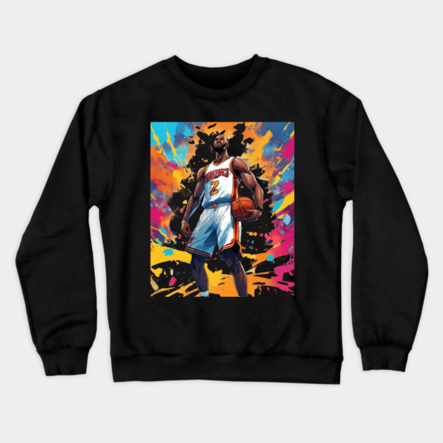basketball video games Crewneck Sweatshirt by animegirlnft