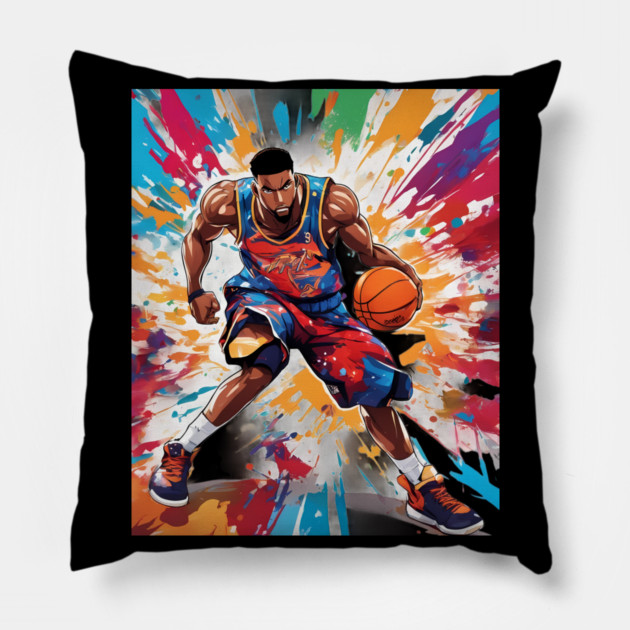 basketball movie Pillow by animegirlnft