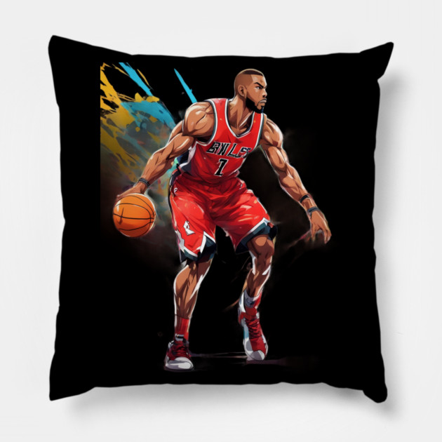 bball Pillow by animegirlnft