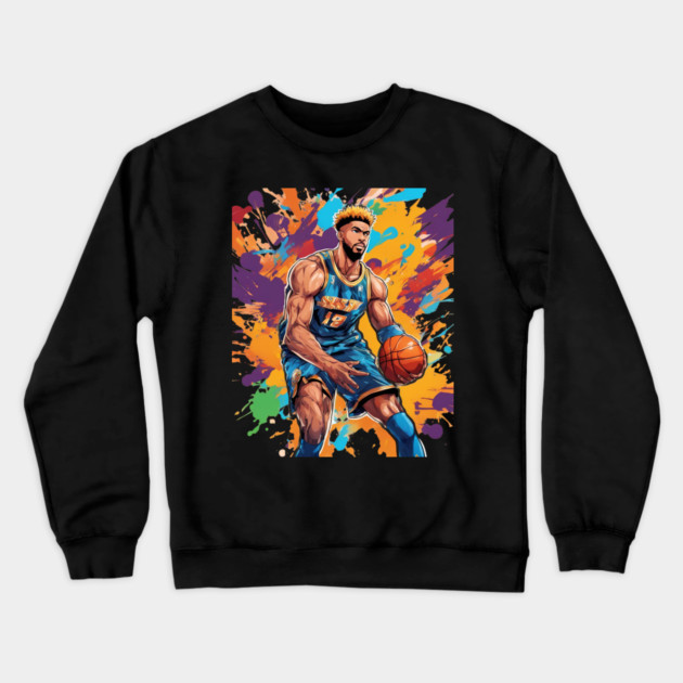 LA basketball Crewneck Sweatshirt by animegirlnft