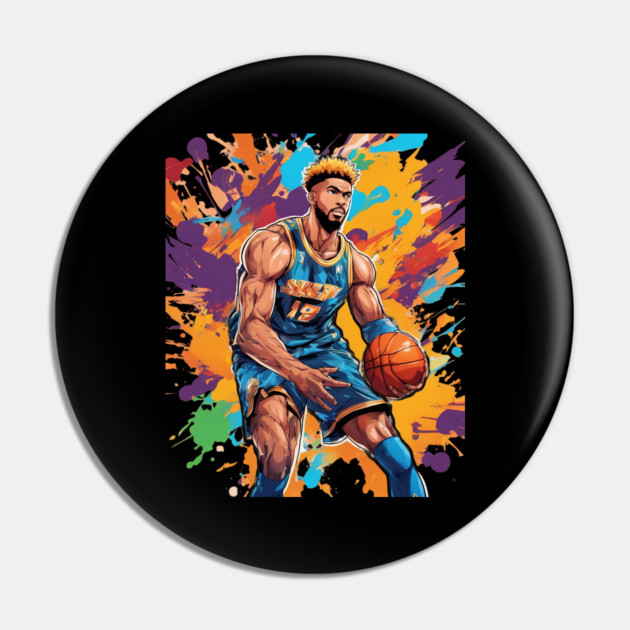 LA basketball Pin by animegirlnft