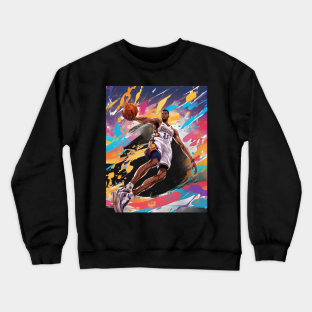 basketball mvp Crewneck Sweatshirt by animegirlnft