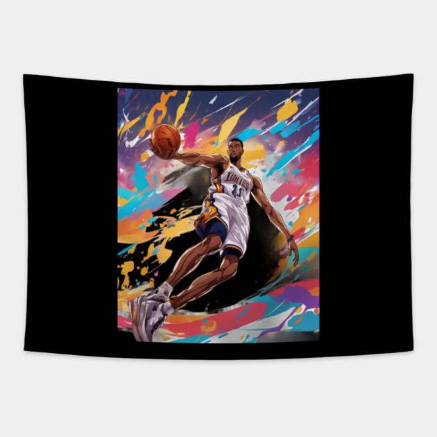 basketball mvp Tapestry by animegirlnft