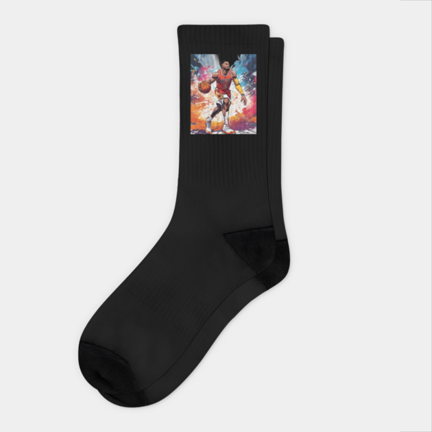 college basketball Socks by animegirlnft