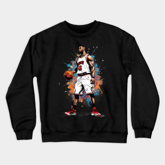 basketball card Crewneck Sweatshirt by animegirlnft