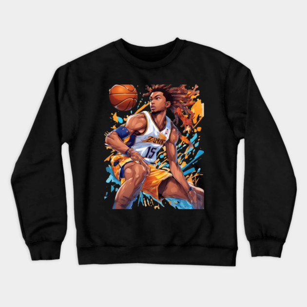 mens basketball Crewneck Sweatshirt by animegirlnft