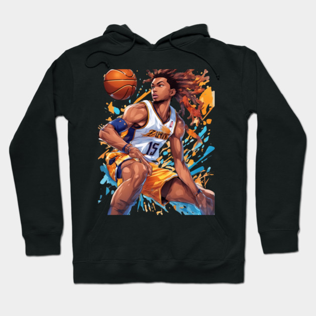 mens basketball Hoodie by animegirlnft