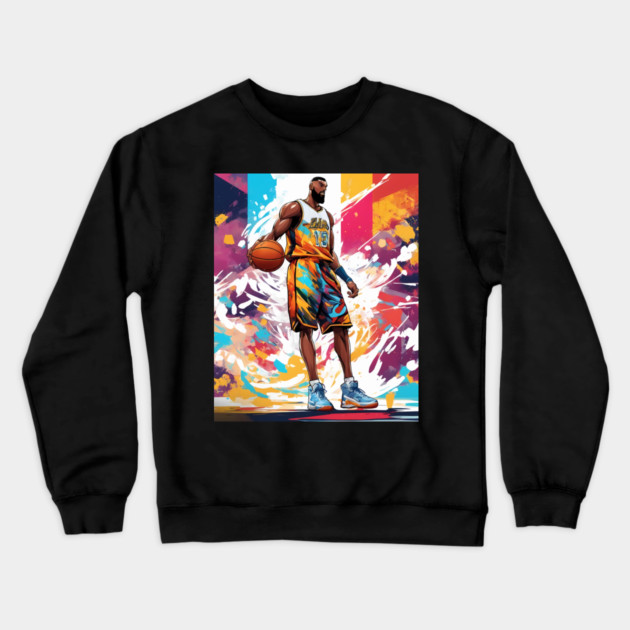 street basketball Crewneck Sweatshirt by animegirlnft