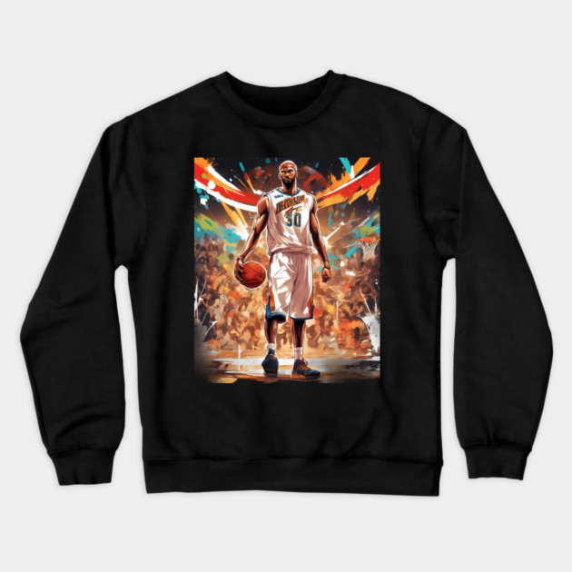 basketball system Crewneck Sweatshirt by animegirlnft