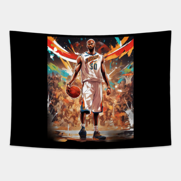 basketball system Tapestry by animegirlnft