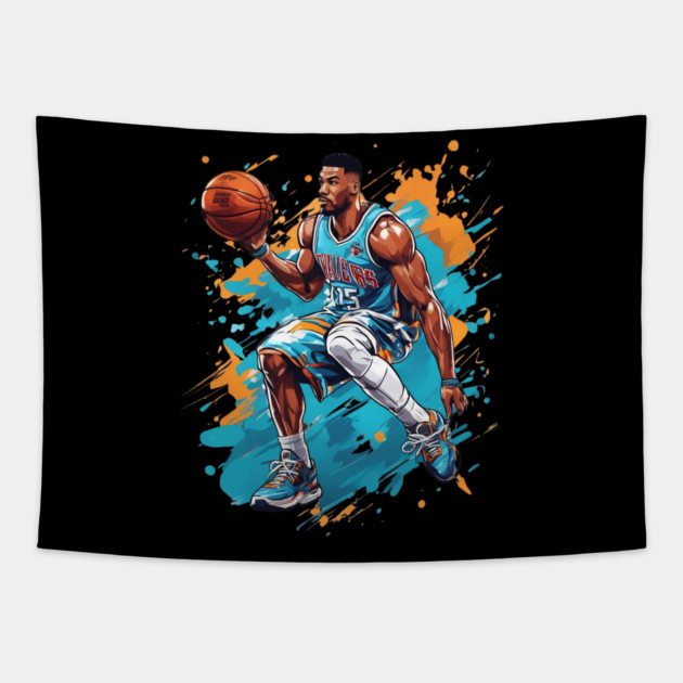 basketball team Tapestry by animegirlnft