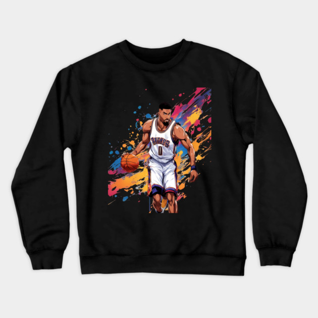 basketball bro Crewneck Sweatshirt by animegirlnft