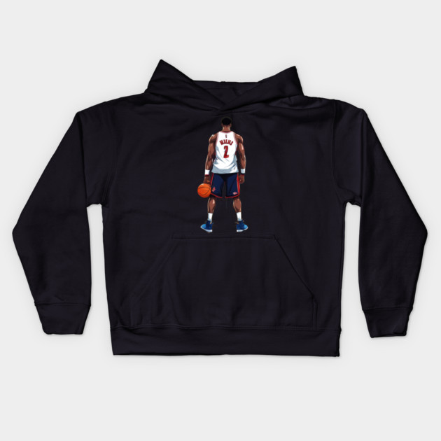 basketball champion Kids Hoodie by animegirlnft