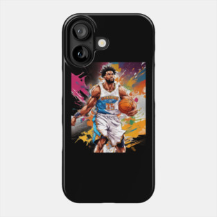 basketball drawing Phone Case
