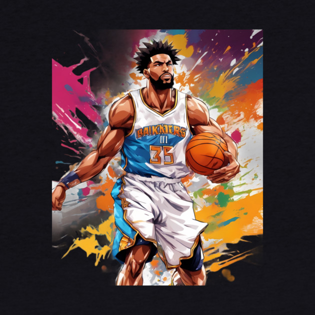 basketball drawing by animegirlnft