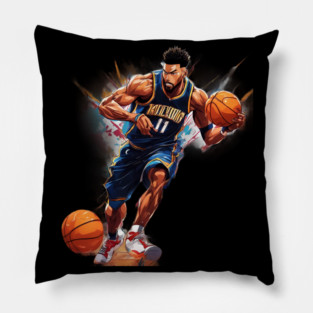 basketball camp Pillow