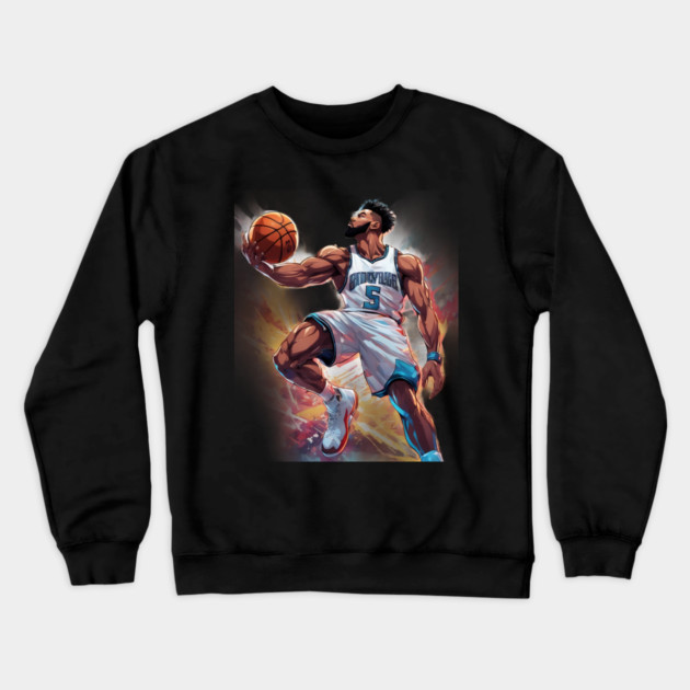 basketball skill Crewneck Sweatshirt by animegirlnft