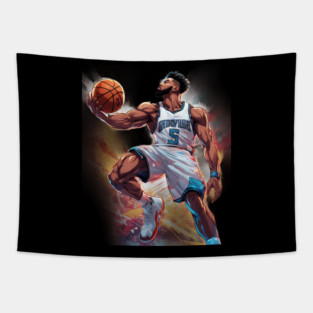 basketball skill Tapestry