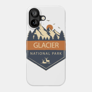 Glacier National Park Phone Case