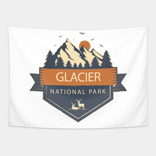 Glacier National Park Tapestry