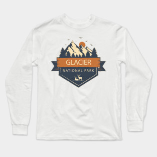 Glacier National Park Long Sleeve T-Shirt
