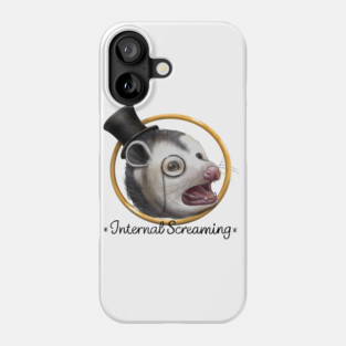 Awkward Opossum Phone Case