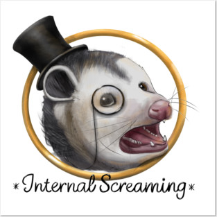 Awkward Opossum Posters and Art