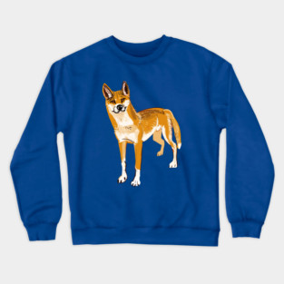 Ginger Desert Dingo Crewneck Sweatshirt