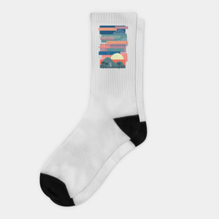 Tropical Skies Socks