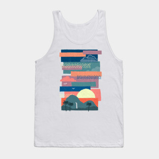 Tropical Skies Tank Top