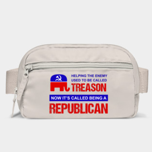 Helping the Enemy Used to be Called Treason Now It's Called Being A Republican Bag