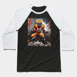 American Football Player Baseball T-Shirt