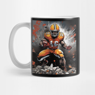American Football Player Mug