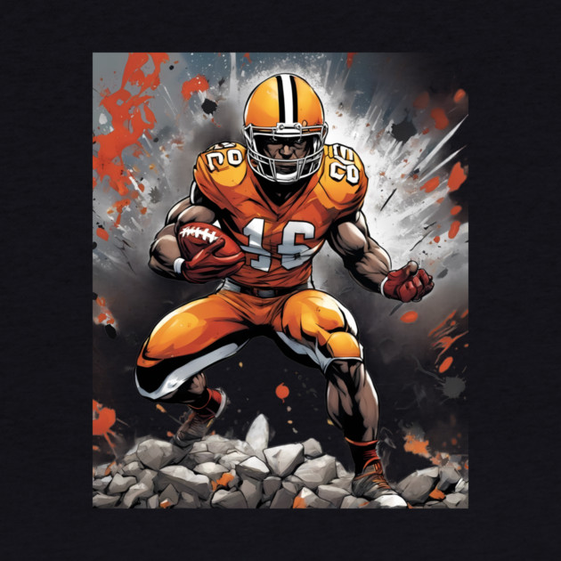 American Football Player by animegirlnft