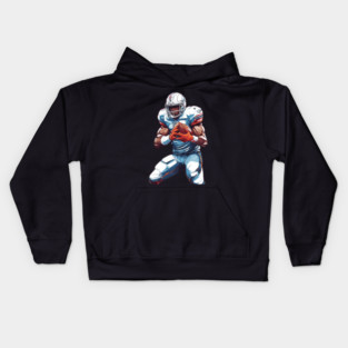 American Football Team Kids Hoodie