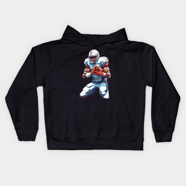 American Football Team Kids Hoodie by animegirlnft
