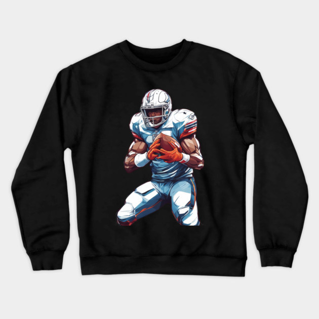 American Football Team Crewneck Sweatshirt by animegirlnft