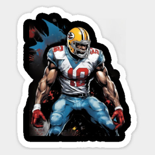 High School American Football Sticker