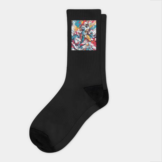 American Football Special Team Socks by animegirlnft