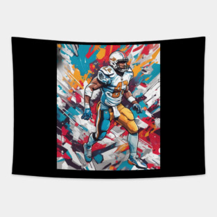 American Football Special Team Tapestry